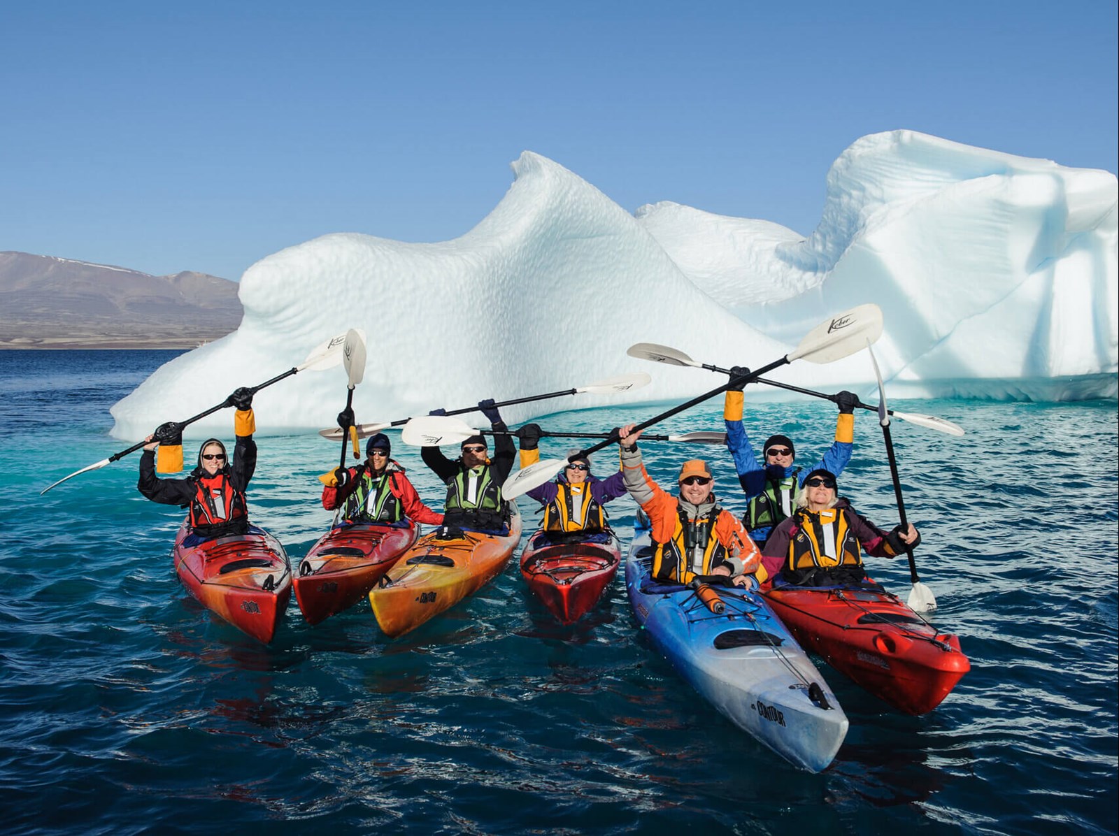 Kajakken op Groenland met Oceanwide Expeditions.